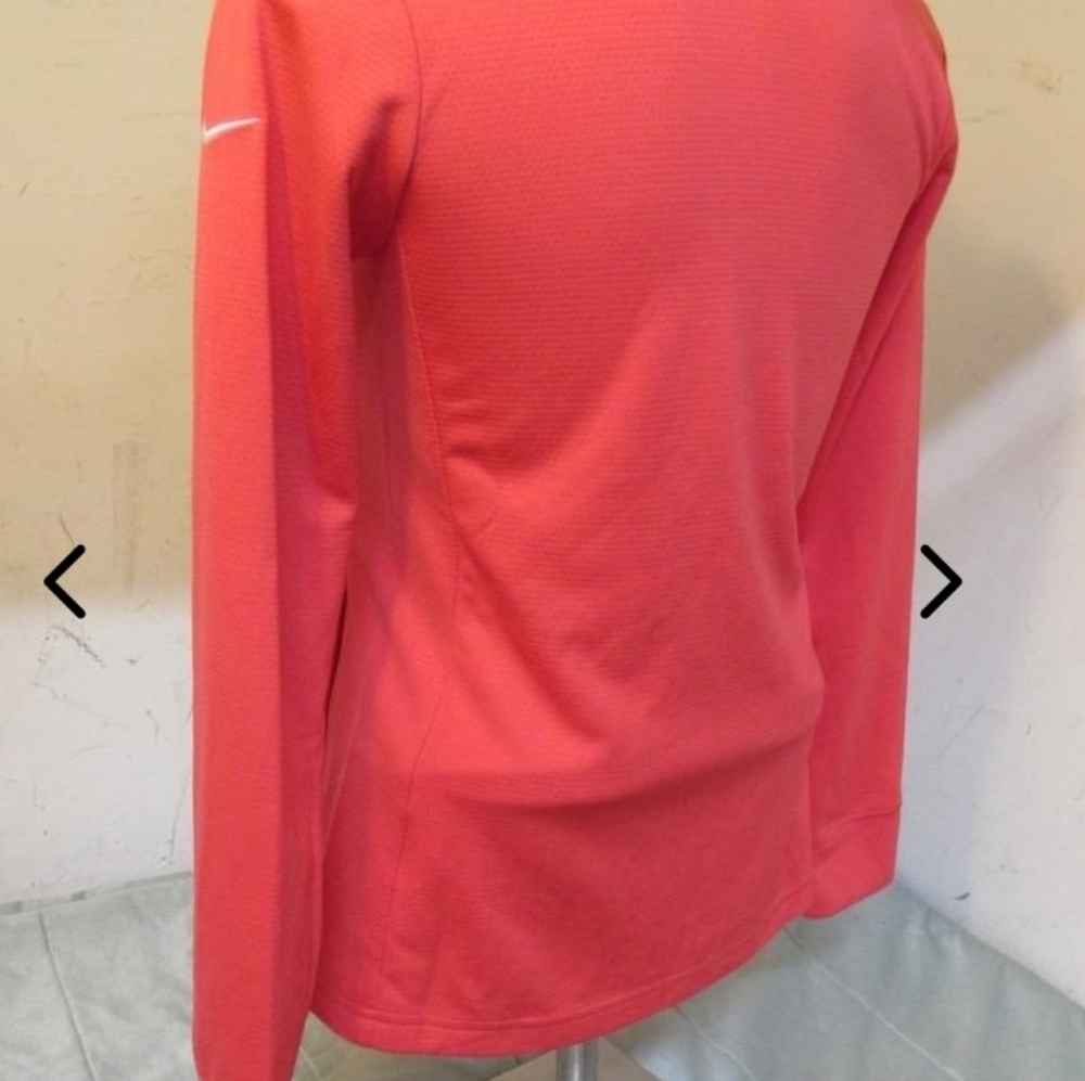 NWT Nike Dri-Fit women's coral jacket-size XS - Picture 3 of 9